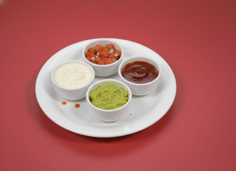 Extra dips add on at Biryani Box Company